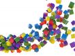 Colored cubes