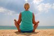 Yoga at the seashore