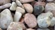 Pebble stones close up.