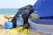 Tent on the beach