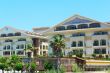Beautiful resort located on the sea coast.