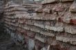 The ancient wall that archaeologists have found.