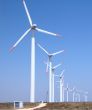 Wind power generators in the Bulgaria