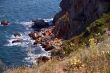 High Coast above the sea.