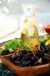 Mussels on the plate