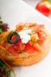 original Italian fresh bruschetta 