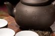 chinese green tea pot and cups