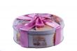 Gift: a beautiful box with the image of winter, decorated with a