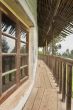 The bedroom balcony