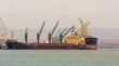 Ship on Djibouti port