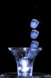 Juggling ice