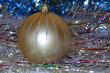 Decoration for the Christmas tree - white ball.