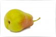 Large pear on a white background