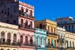 Caribbean cuba historic building in Havana