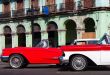 Caribbean Cuba Oldtimer parked in Havana