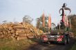 Transport of cleared trees