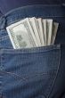 Money in a pocket