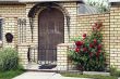 Facade of a little house