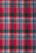 Red checked fabric