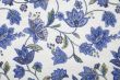 Fabric with flower pattern