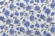 Fabric with flower pattern