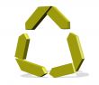Recycle  logo business illustration idea