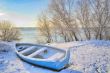 boat near danube river