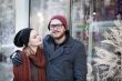 Young happy couple