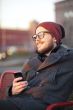 Young man with smartphone