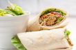 falafel pita bread roll wrap sandwich