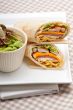 club sandwich pita bread roll