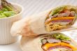 club sandwich pita bread roll