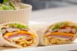 club sandwich pita bread roll