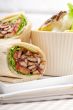 kafta shawarma chicken pita wrap roll sandwich