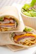 club sandwich pita bread roll