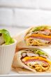 club sandwich pita bread roll