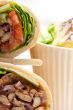 kafta shawarma chicken pita wrap roll sandwich