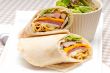 club sandwich pita bread roll