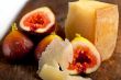 pecorino cheese and fresh figs 