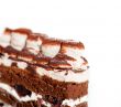 whipped cream dessert cake slice