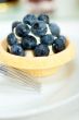 blueberry cream cupcake