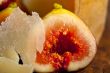 pecorino cheese and fresh figs 