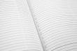 Open book with lines