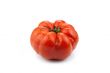 big red tomato close up