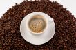 cup of black coffee with foam