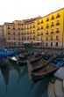 Venice Italy Gondolas on canal 
