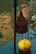 Venice Italy fishing gear on canal