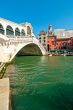 Venice Italy Rialto bridge view