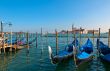 Venice Italy pittoresque view of gondolas 