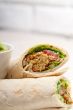 falafel pita bread roll wrap sandwich